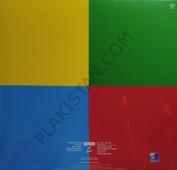 Queen Hot Space LP PLAK