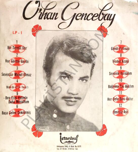 Orhan Gencebay İlk LP Bir Teselli Ver