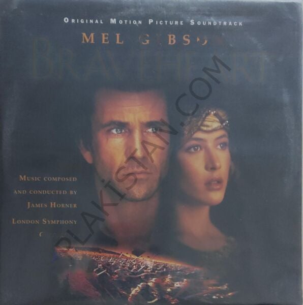 JAMES HORNER - BRAVEHEART SOUNDTRACK 2 LP PLAK