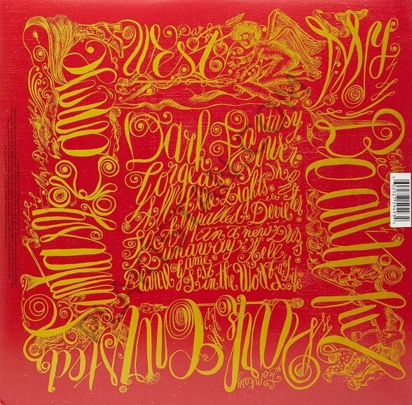 Kanye West: My Beautiful Dark Twisted Fantasy  3 LP PLAK