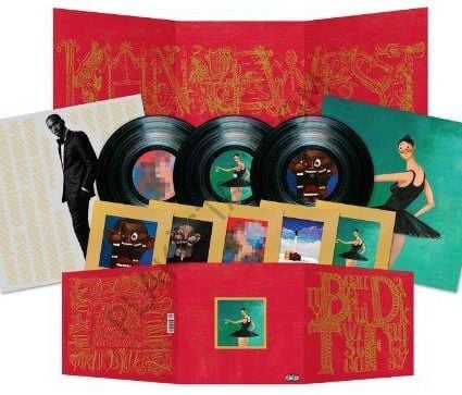 Kanye West: My Beautiful Dark Twisted Fantasy  3 LP PLAK