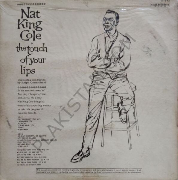 Nat King Cole – The Touch Of Your Lips LP PLAK