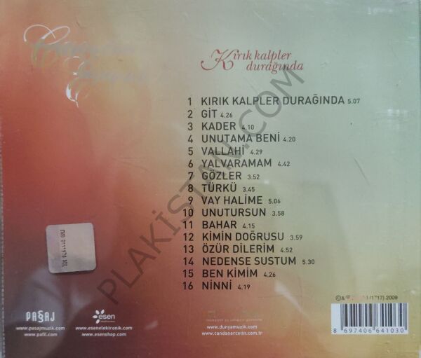 Candan Erçetin Kırık kalpler durağı CD