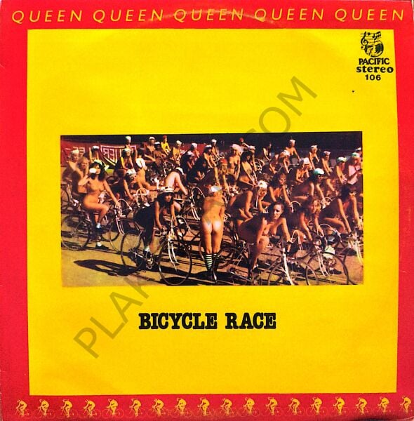 Queen – Bicycle Race LP PLAK ( Nadir Türkiye Baskı )