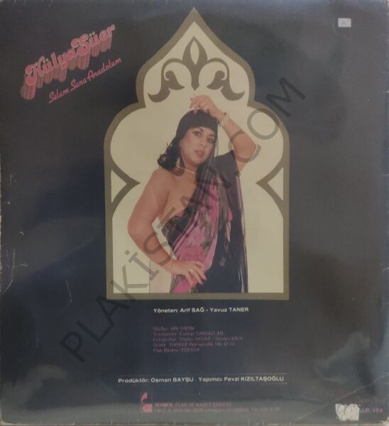 Hülya Süer- Selam sana anadolum LP
