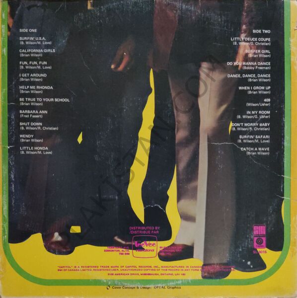 The Beach Boys – 20 Greatest Hits LP PLAK