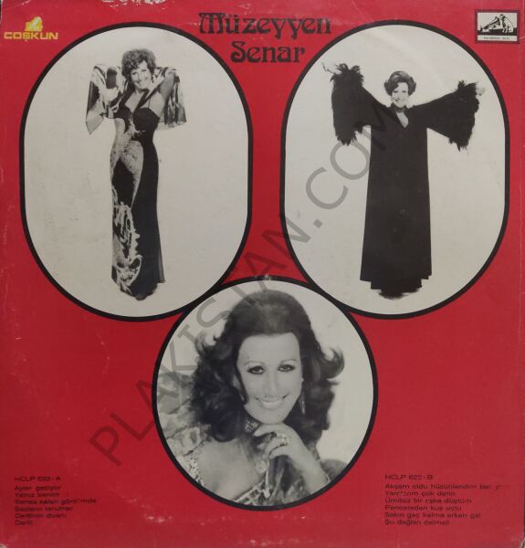 Müzeyyen Senar - Coşkun Plak 633 / 1977 LP