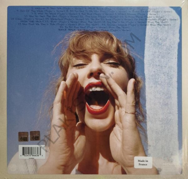 Taylor Swift - ( SARI RENKLİ PLAK ) 1989 Taylor's Version (Tangerine) 2 LP PLAK