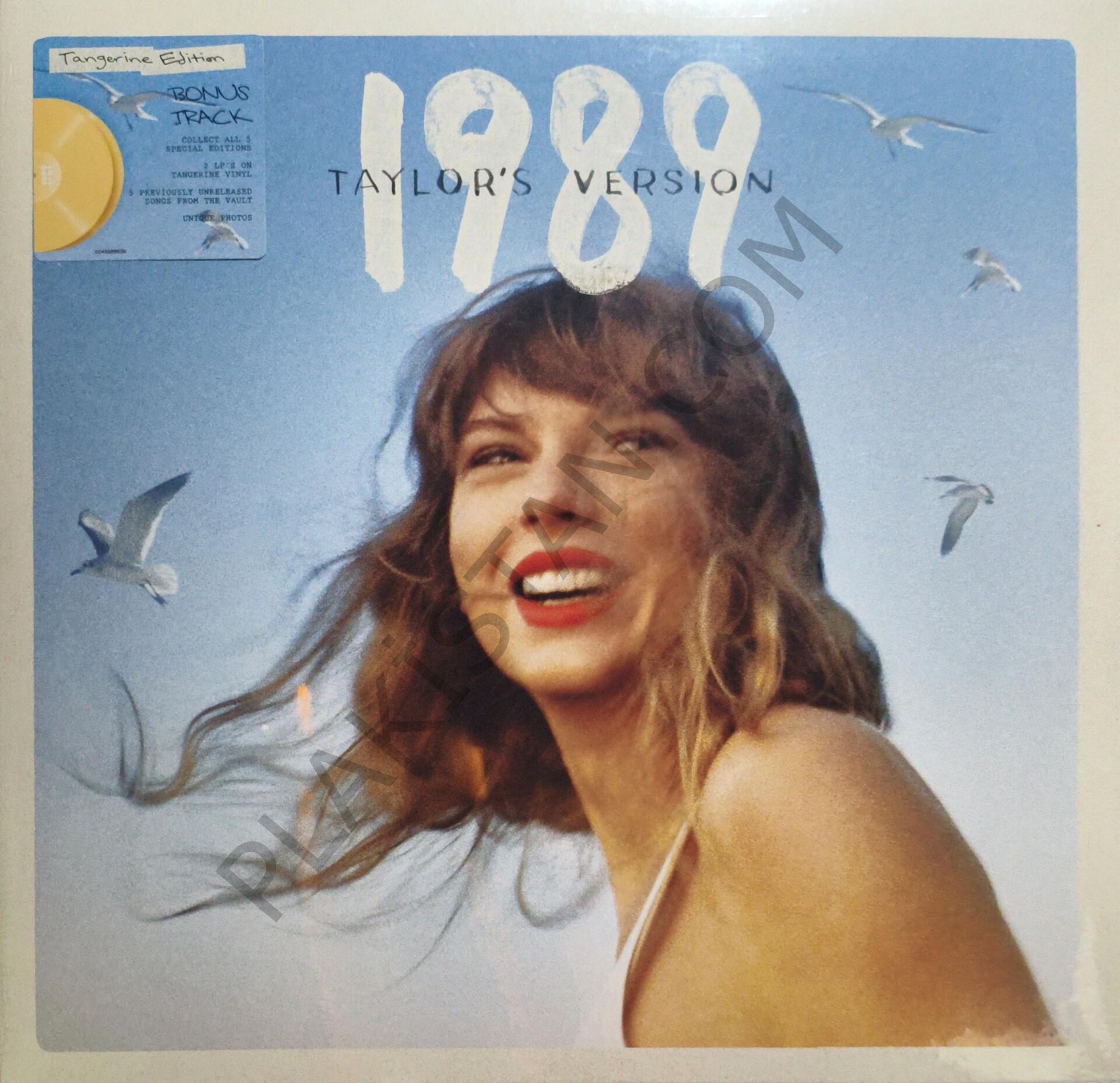 Taylor Swift - ( SARI RENKLİ PLAK ) 1989 Taylor's Version (Tangerine) 2 LP PLAK