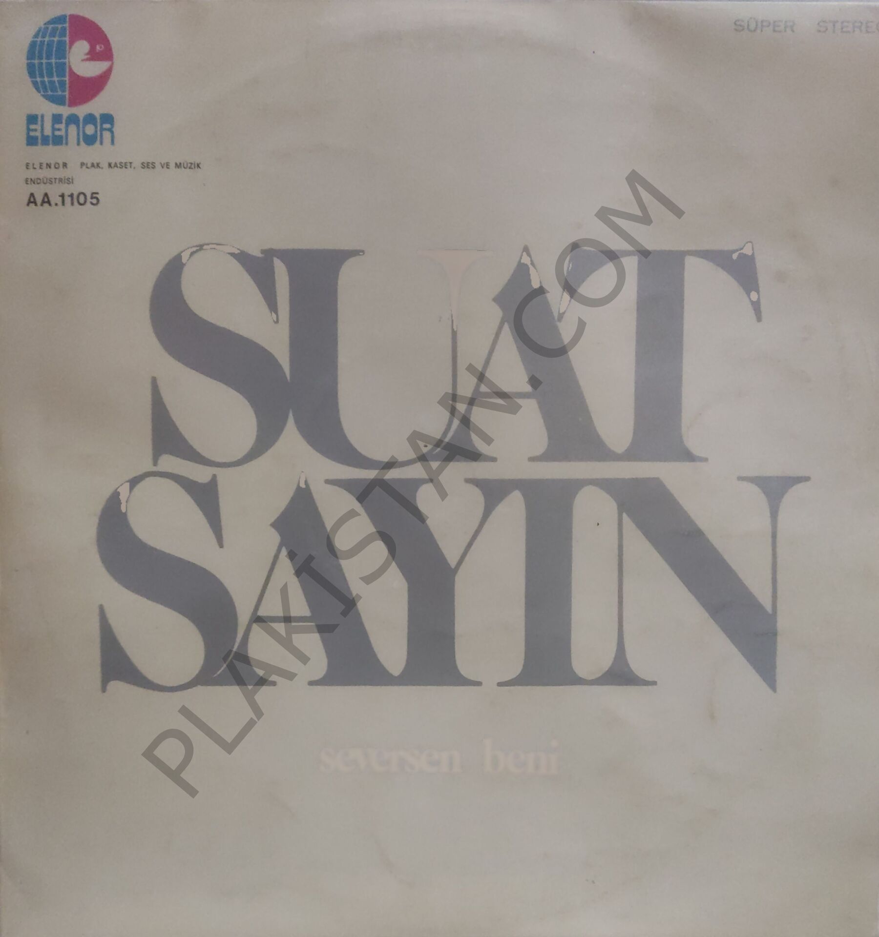 Suat Sayın Seversen Beni LP