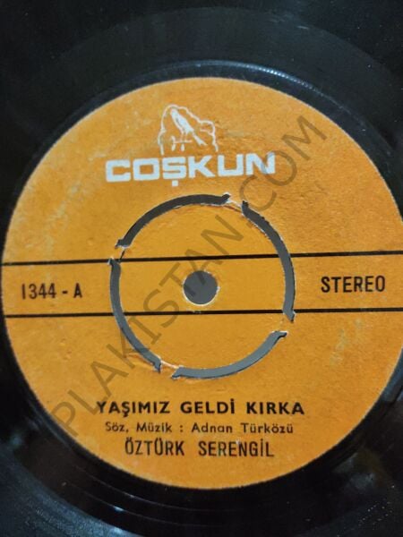 Öztürk Serengil Yaşımız Geldi Kırka 45lik PLAK