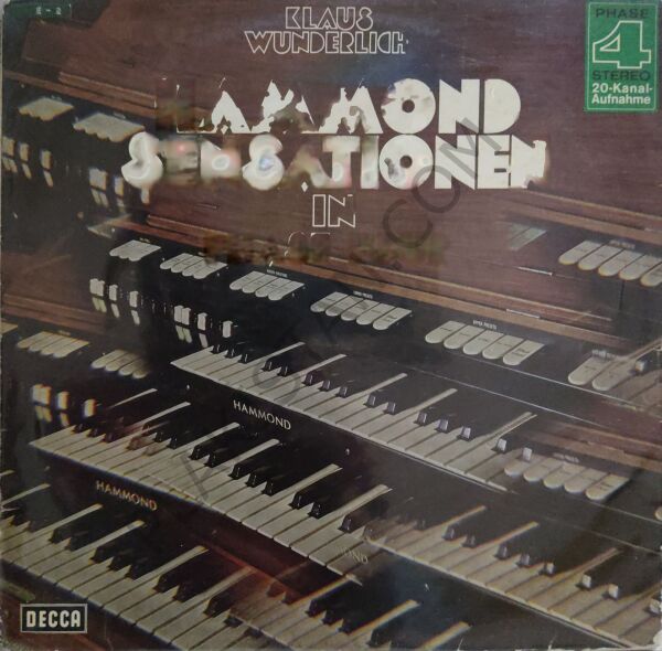 Klaus Wunderlich – Hammond Sensationen In Phase Four LP PLAK