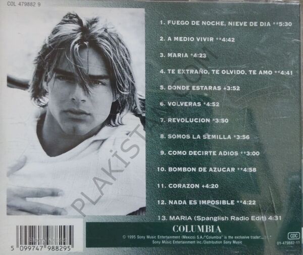 RICKY MARTIN - A MEDIO VIVIR CD
