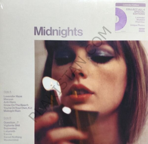 Taylor Swift – ( RENKLİ PLAK ) Midnights LP PLAK
