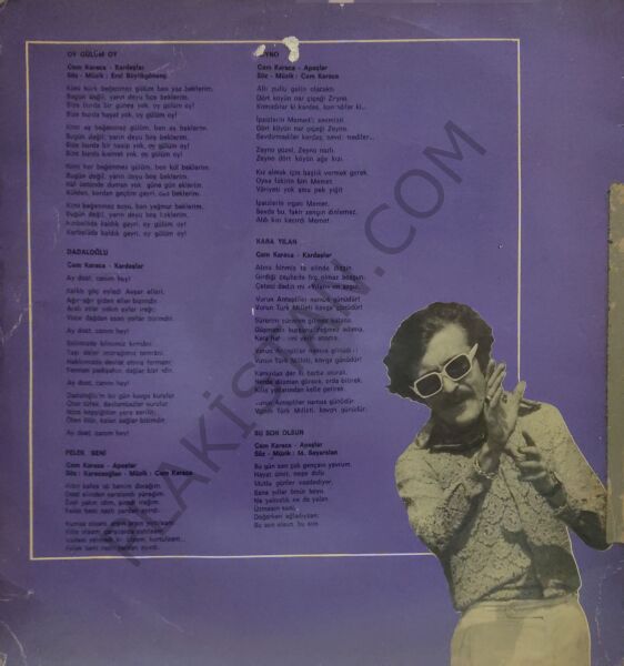 Cem Karaca / Kardaşlar İlk longplayi LP