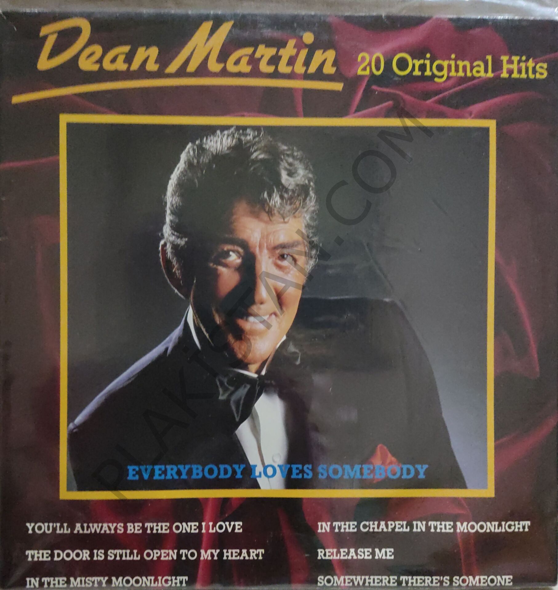 Dean Martin ‎– Everybody Loves Somebody - 20 Original Hits LP PLAK