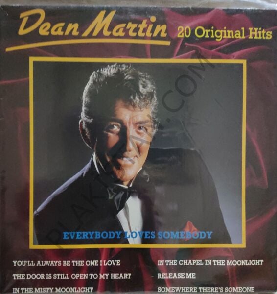 Dean Martin ‎– Everybody Loves Somebody - 20 Original Hits LP PLAK