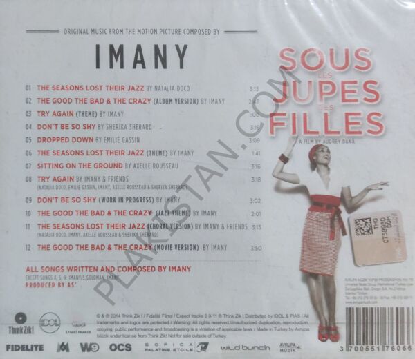 Imany (2) – Sous Les Jupes Des Filles (The Original Soundtrack Of) CD
