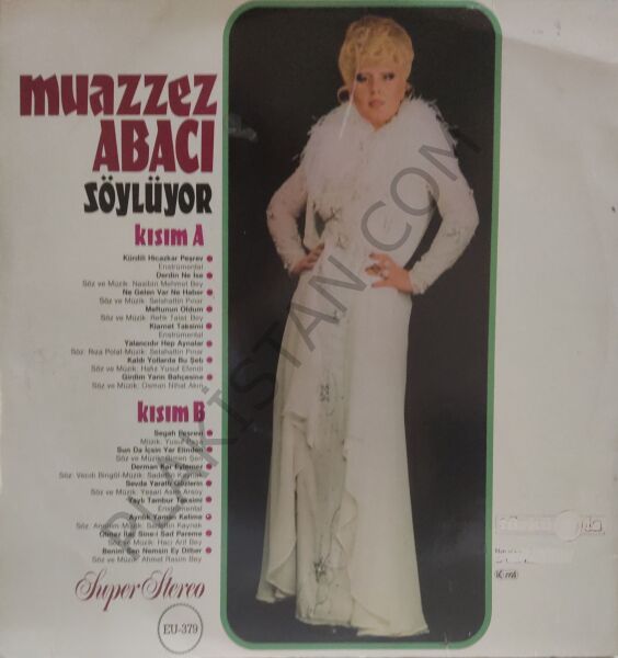 Muazzez Abacı Söylüyor LP Alman Baskı