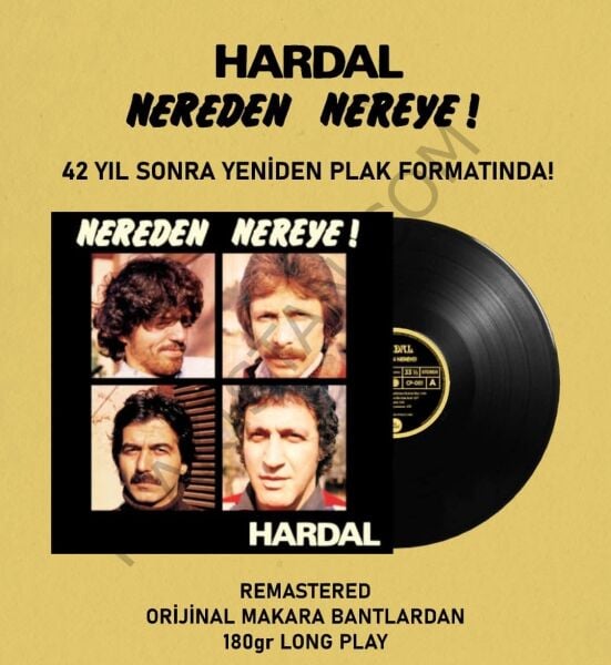 Hardal Nereden Nereye LP PLAK