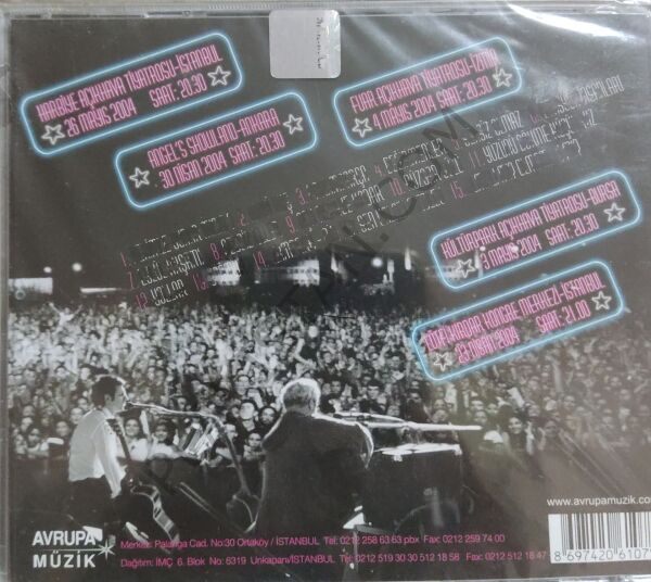 Bülent Ortaçgil & Teoman - Konser CD