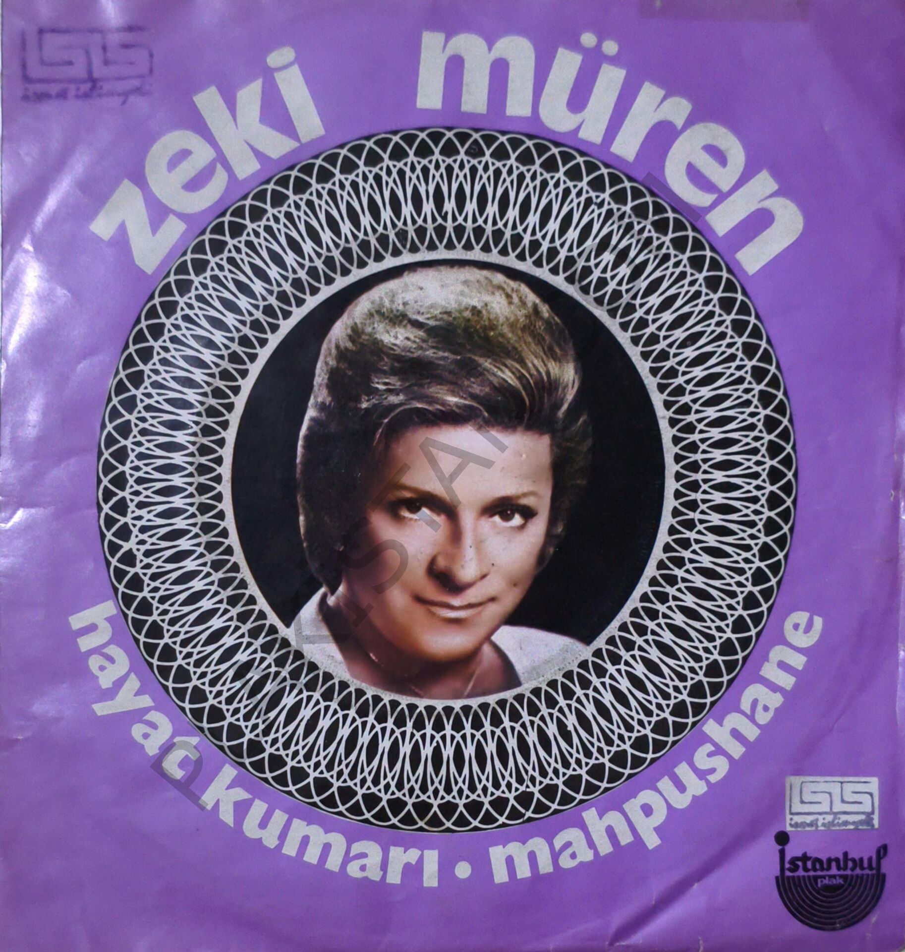 Zeki Müren Mapushane ( Aç kapıyı gardiyan) 45 LİK PLAK