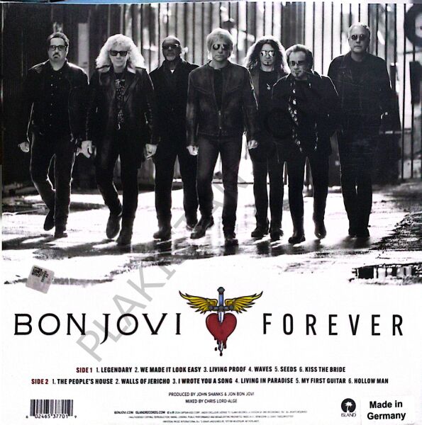 Bon Jovi – Forever LP PLAK