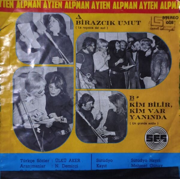 Ayten Alpman -  Birazcık Umut 45 LİK PLAK