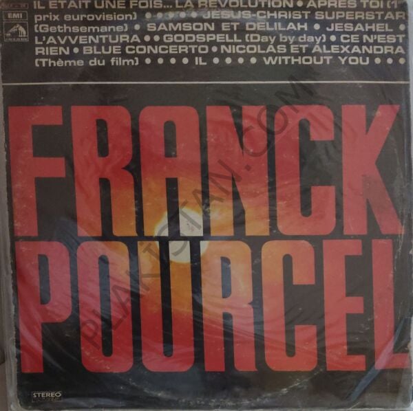 Franck Pourcel Et Son Grand Orchestre - Wıthout You LP PLAK