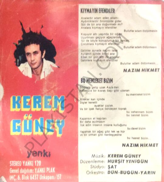 Kerem Güney Kıymayın Efendiler 45lik