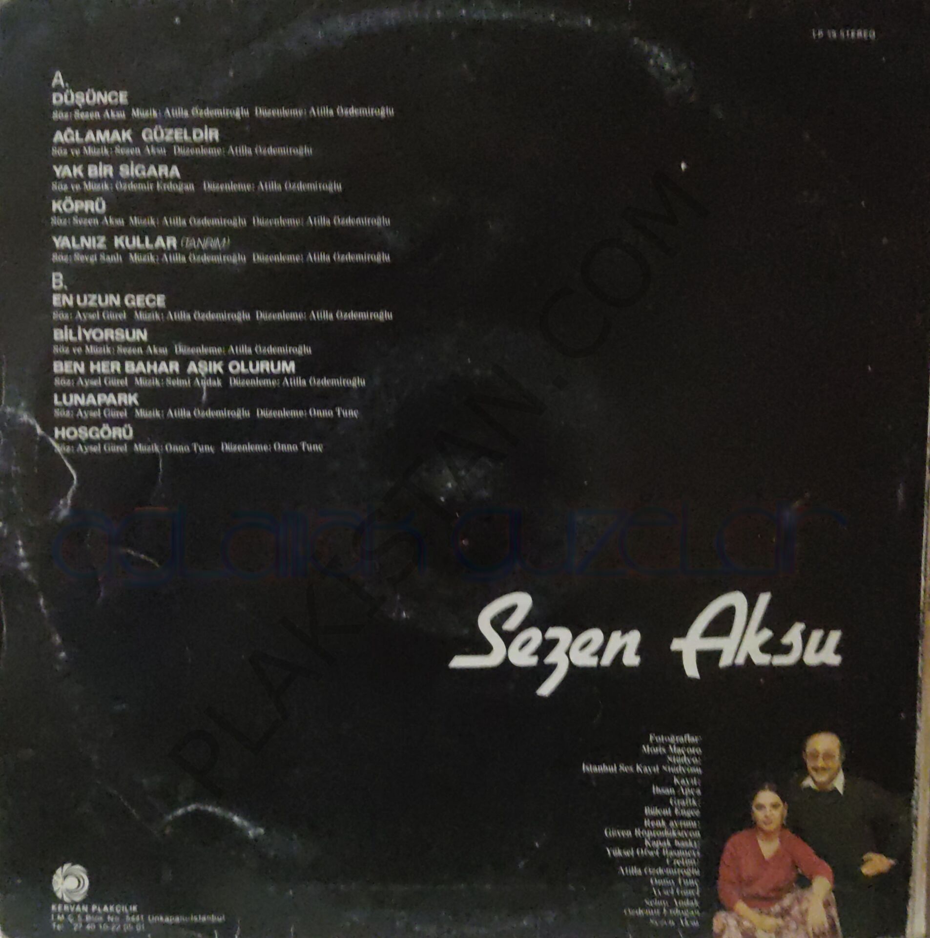 Sezen Aksu Ağlamak Güzeldir LP