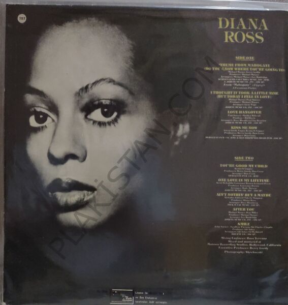 Diana Ross Theme From Mahogany LP PLAK