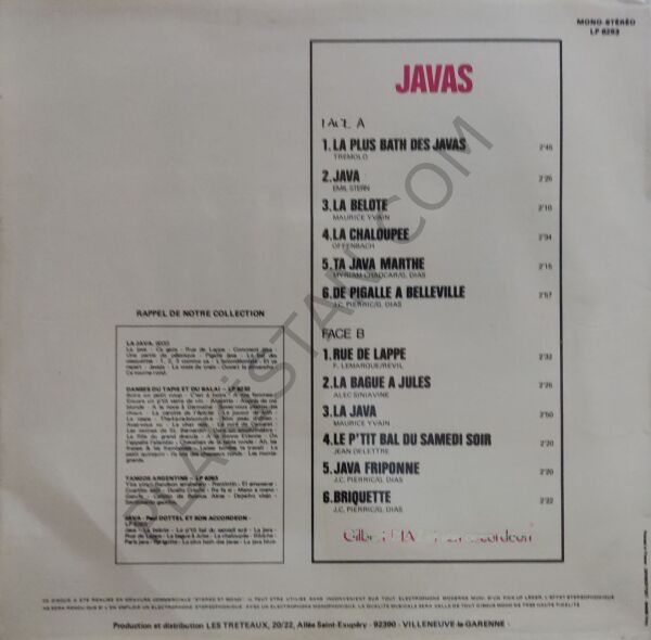 Java vol 3 LP PLAK