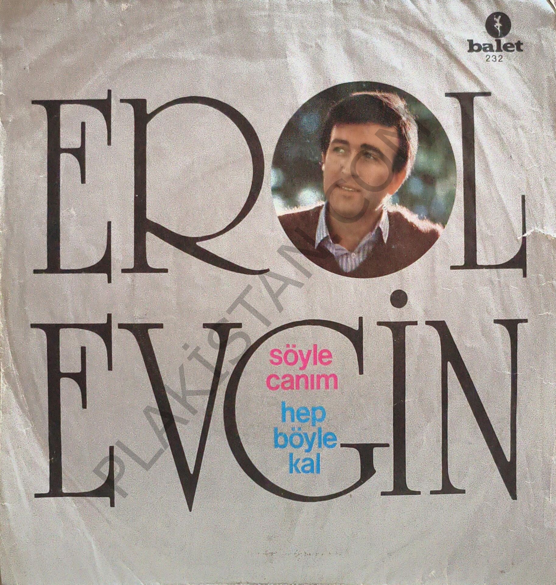 Erol Evgin Söyle Canım 45 LİK PLAK