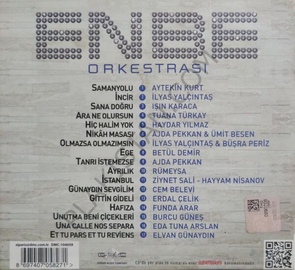 Enbe Orkestrası – Behzat Gerçeker & Enbe Orkestrası CD