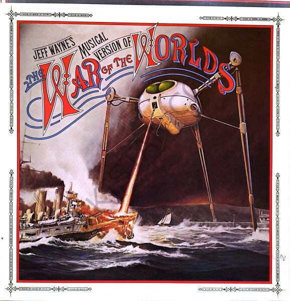 JEFF WAYNE - JEFF WAYNES MUSİCAL VERSİON OF THE WAR OF THE WORLDS LP PLAK