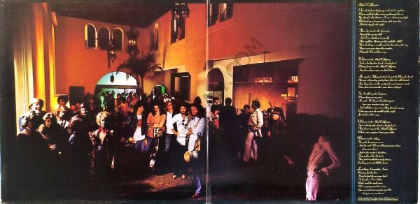 EAGLES - HOTEL CALIFORNIA 2 LP PLAK