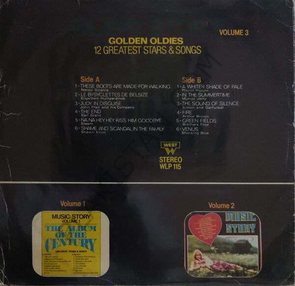 MUSIC STORY VOLUME 3  LP PLAK