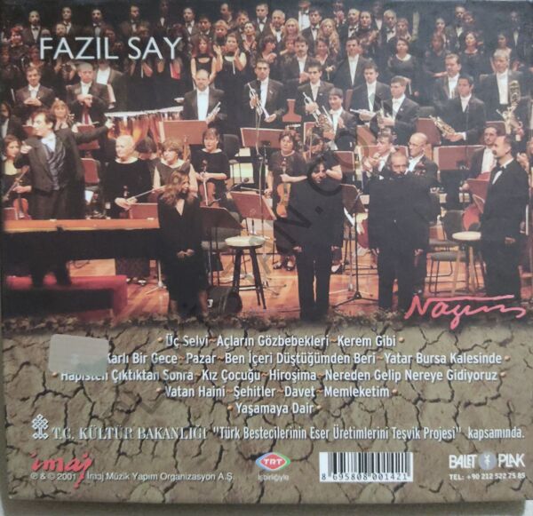 Fazıl Say Nazım - CD