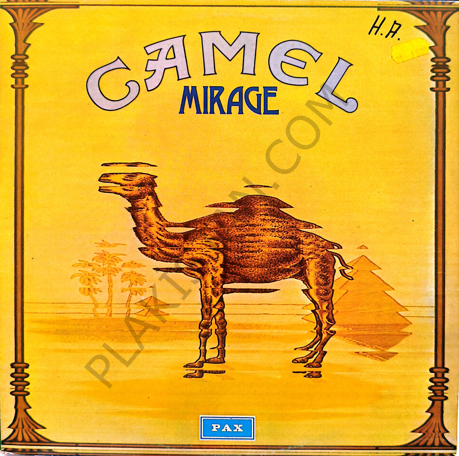 CAMEL - MIRAGE LP PLAK