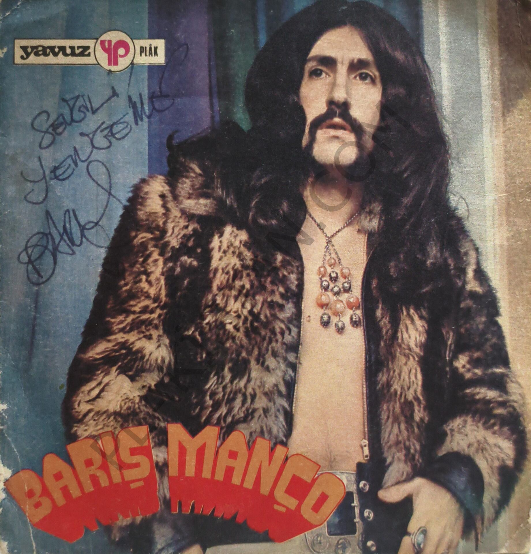 Barış Manço - ( ISLAK İMZALI ) Nazar Eyle 45 LİK PLAK