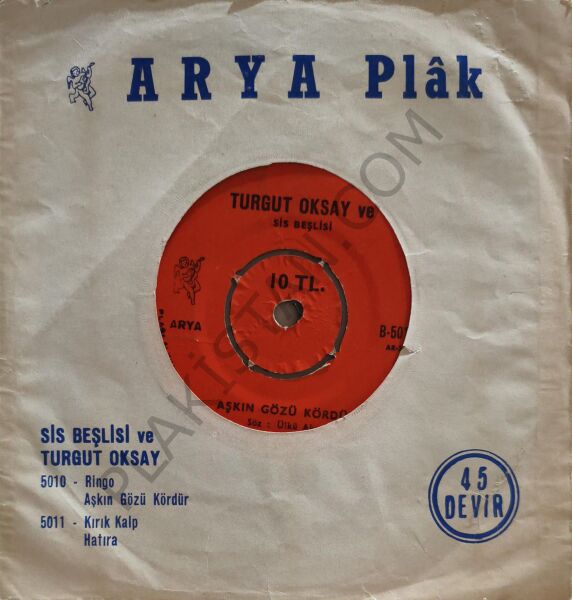 Sis Beşlisi ve Turgut Oksay - Ringo 45 LİK PLAK
