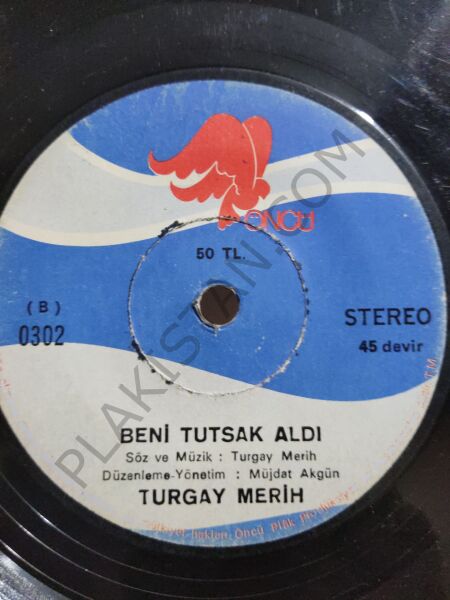 Turgay Merih Bana Benzerler 45lik PLAK