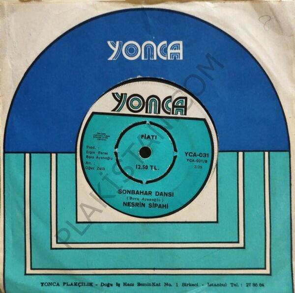 Nesrin Sipahi  Bebek 45 LİK PLAK