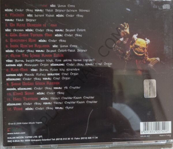 Hacivat Karagöz Neden Öldürüldü? (Film Müziği - Soundtrack CD