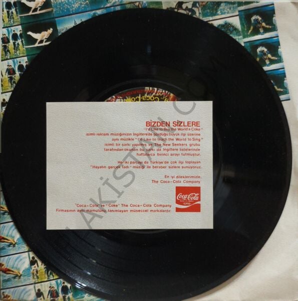 Mehmet Taneri Coca Cola Hayatın gerçek tadı 45 LİK PLAK