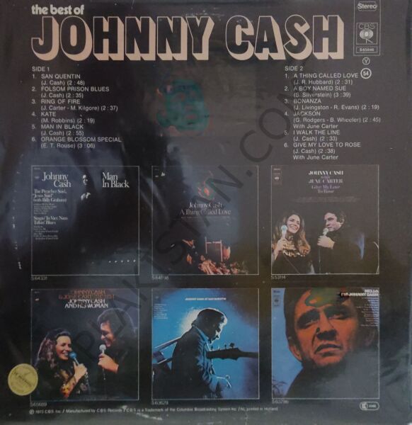 Johnny Cash – The Best Of Johnny Cash LP PLAK