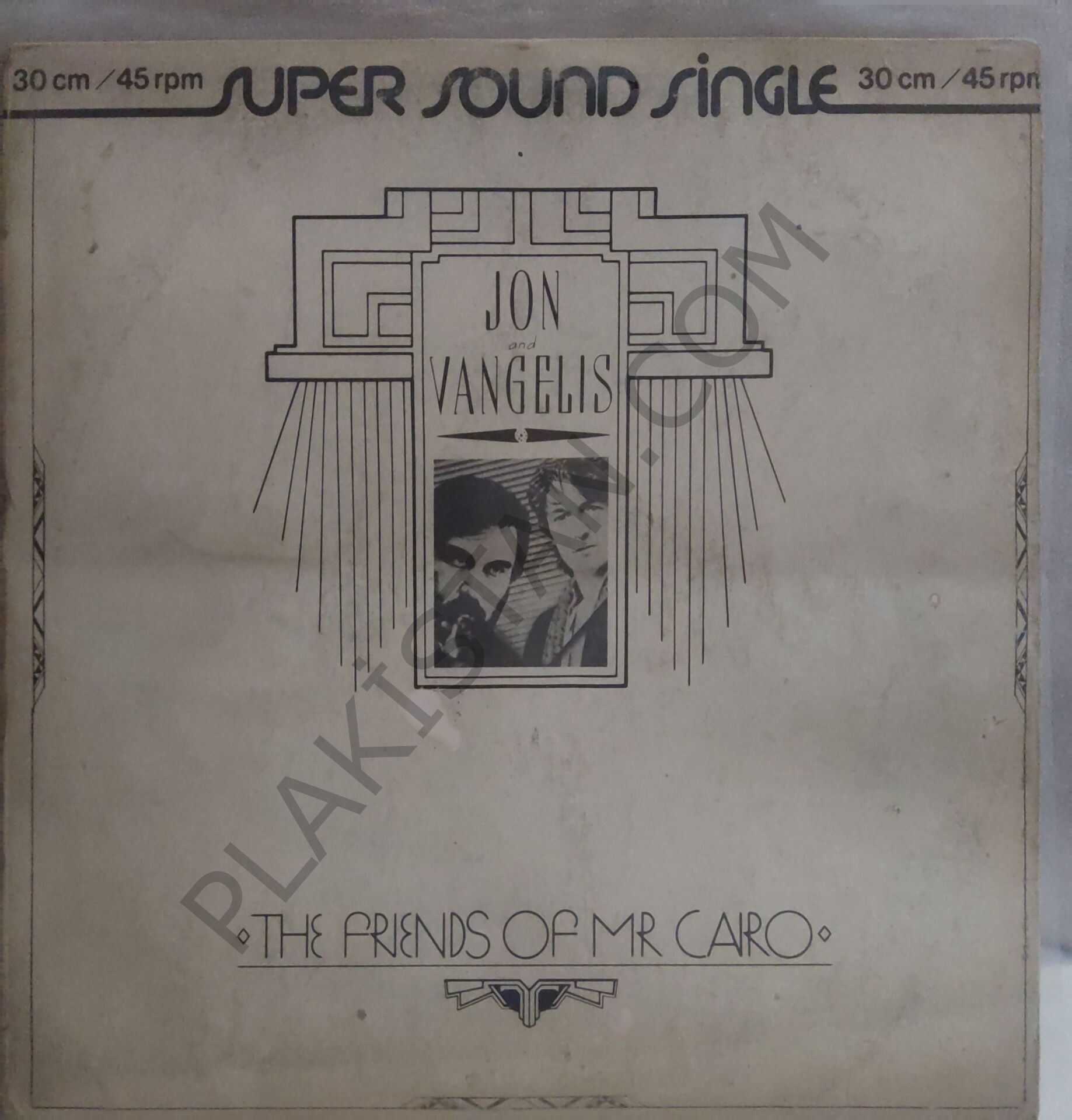 Jon And Vangelis The Friends Of Mr Cairo Maxi Single LP PLAK