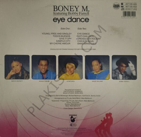 Boney M. – Eye Dance LP PLAK