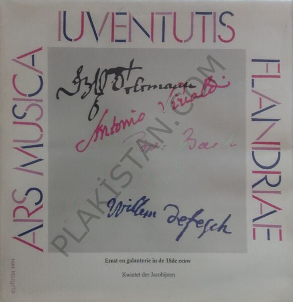 Heitor Villa-Lobos - Yves Storms, Gaby Pas-Van Riet, Edmond Carlier – Vijf Preludes / Sonate In A (Naar K.V. 331/332) Voor Fluit en Gitaar / ''Divertimento Über Österreichische Volkslieder'' Op. 46 Voor Cello En Gitaar LP PLAK